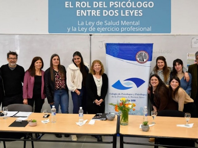 Importante jornada del Colegio de Psiclogos en la Facultad de Salud